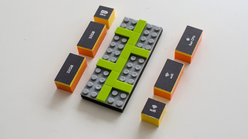 Lego Modular Mobile Phone Model