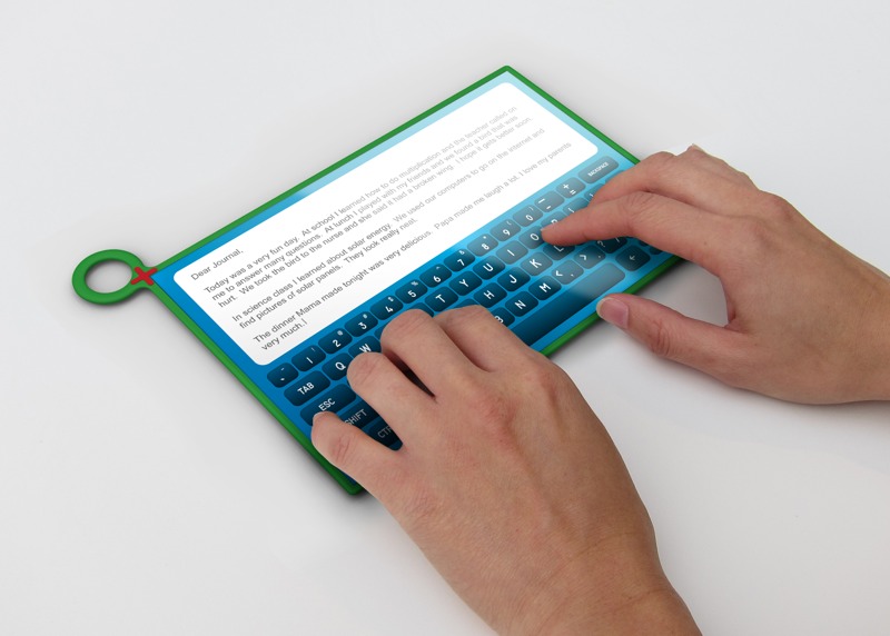 intelliTablet ∧ Tablet Computer Slate OLPC XO-3 Concept 2010 → intelliTablet UltraPad